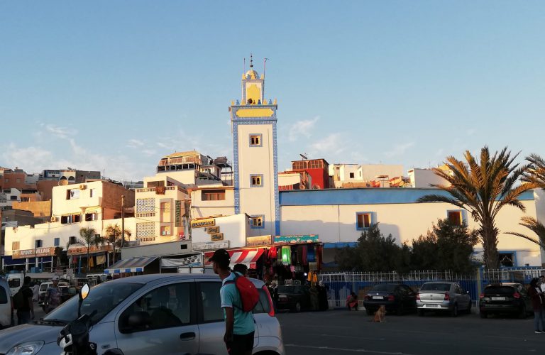 Taghazout bus stop